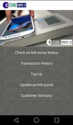 EZ-Link android App screenshot 3