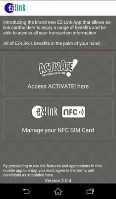 EZ-Link android App screenshot 4